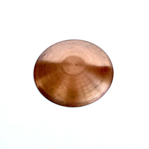 Vintage Enamelled Copper Trinket Dish - Picture 12 of 15